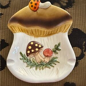 Mushroom Decor Ceramic Wall Hanging